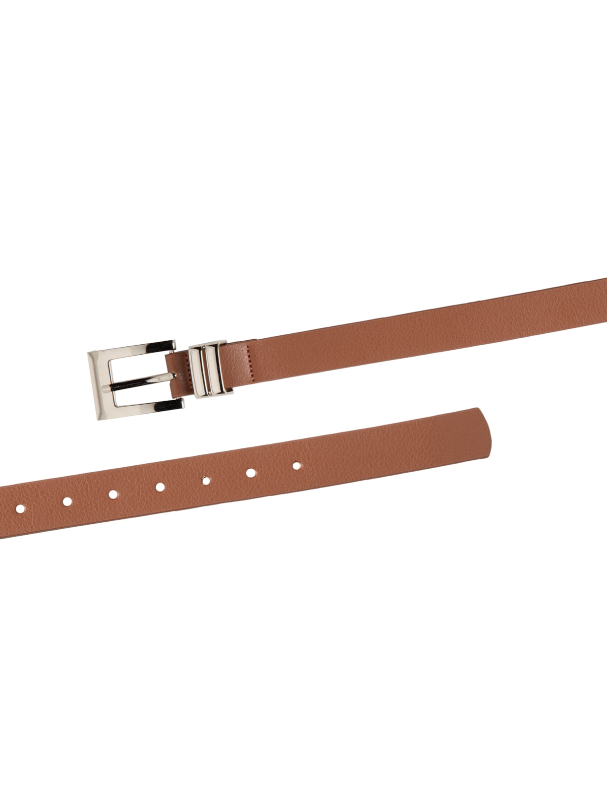 Cinto Feminino com Passante Duplo Marrom Market 33