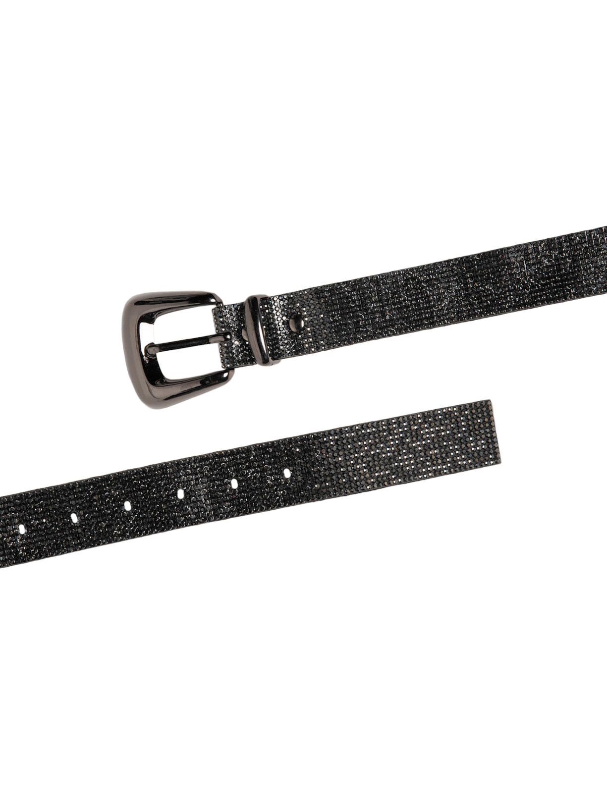 Cinto Feminino Com Strass Preto Market 33