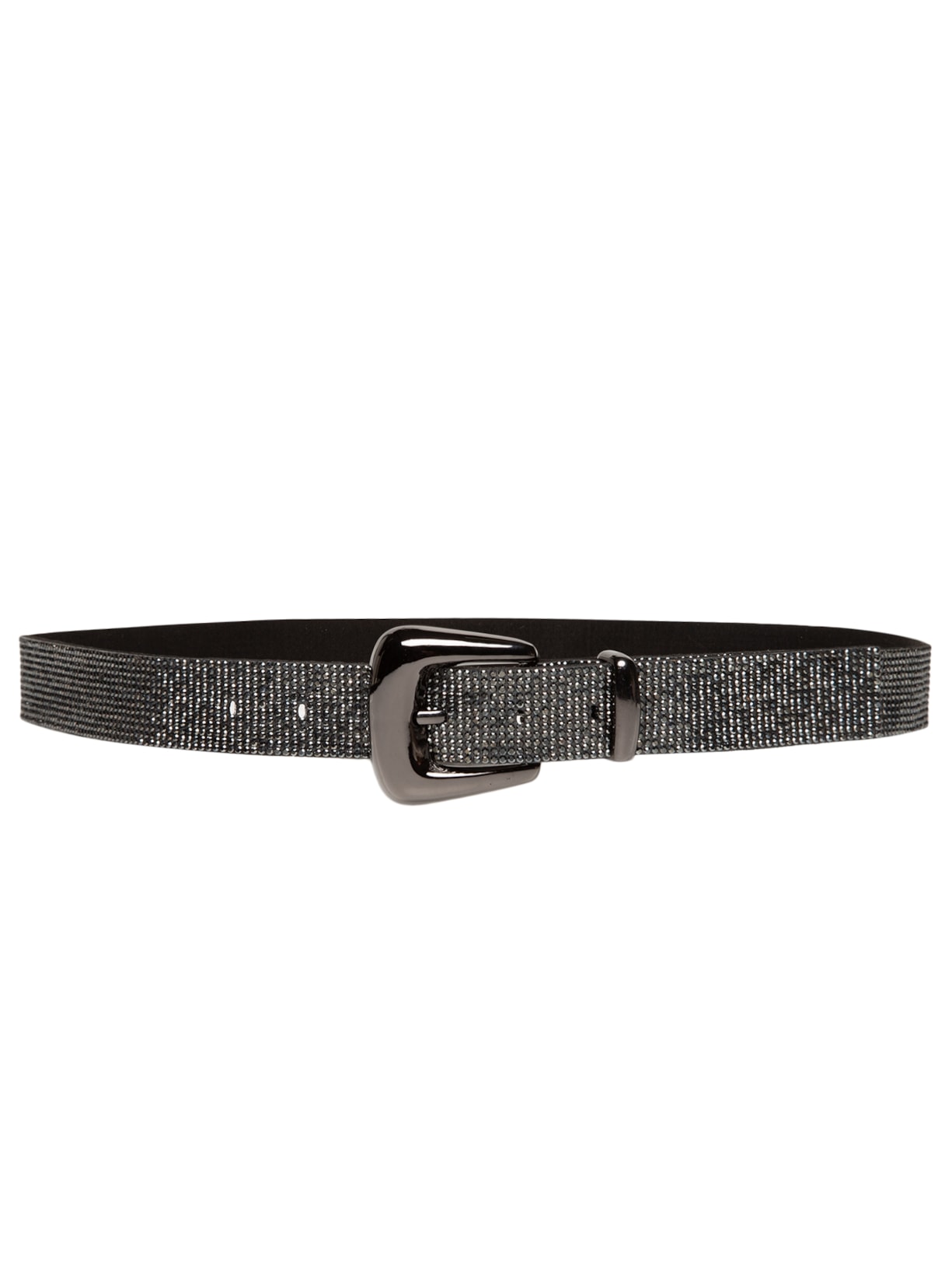 Cinto Feminino Com Strass - Preto
