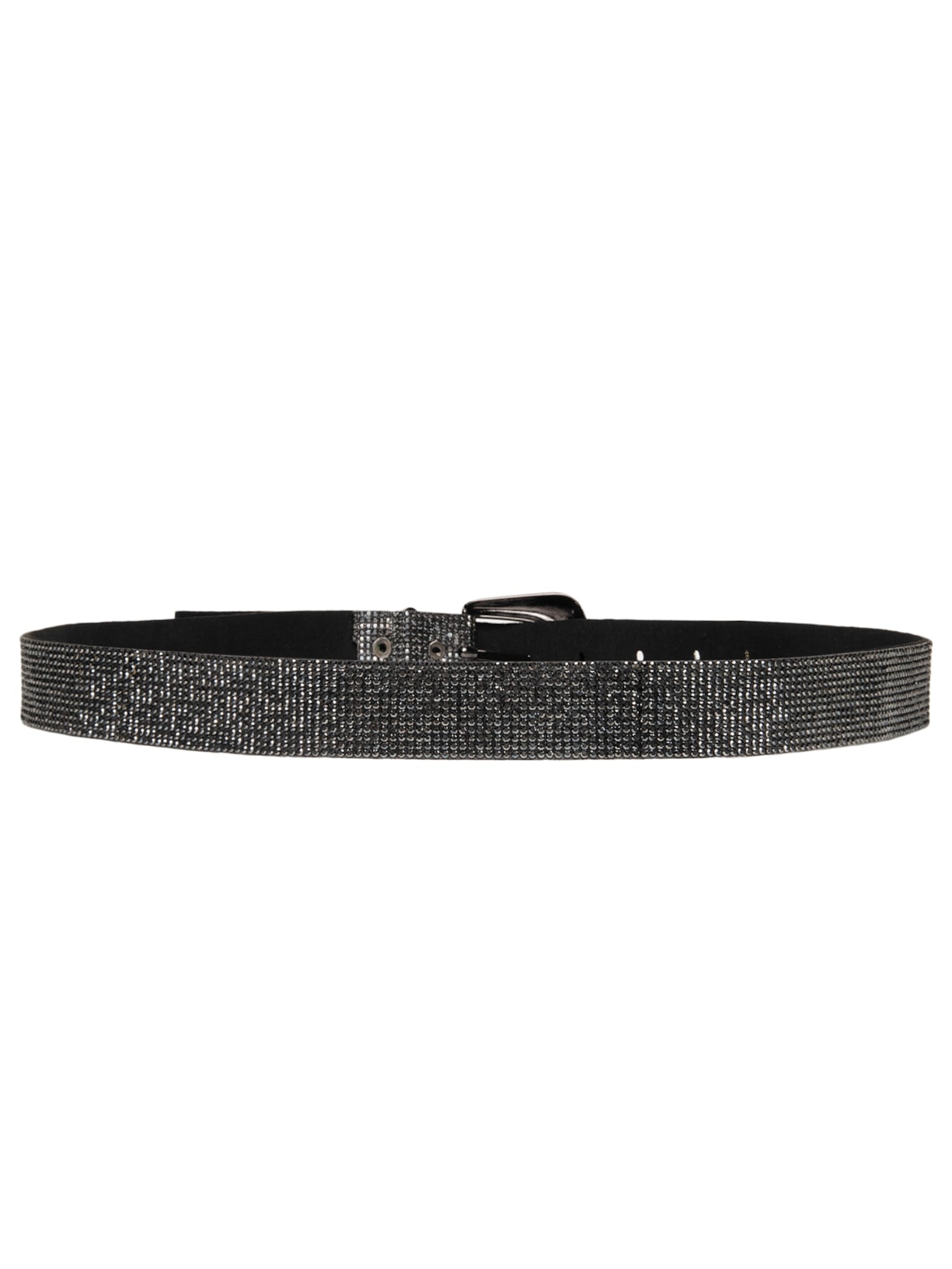 Cinto Feminino Com Strass Preto Market 33