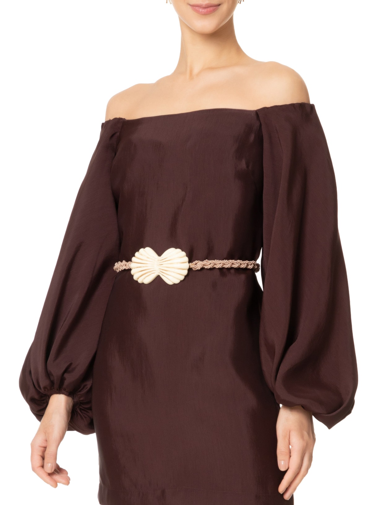 Cinto Feminino Concha Alga Dourado Shop2gether + Fe Yamin