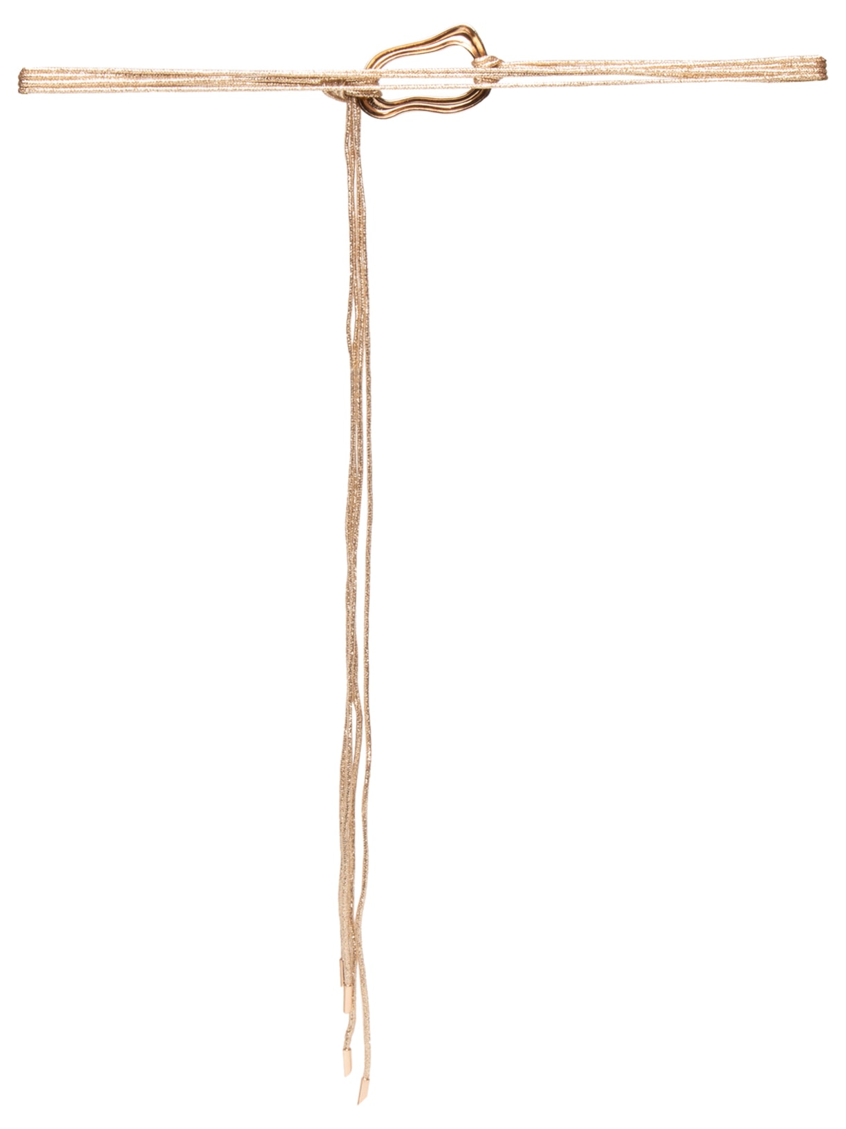 Cinto Feminino Corda Com Fivela Orgânica Dourado Market 33