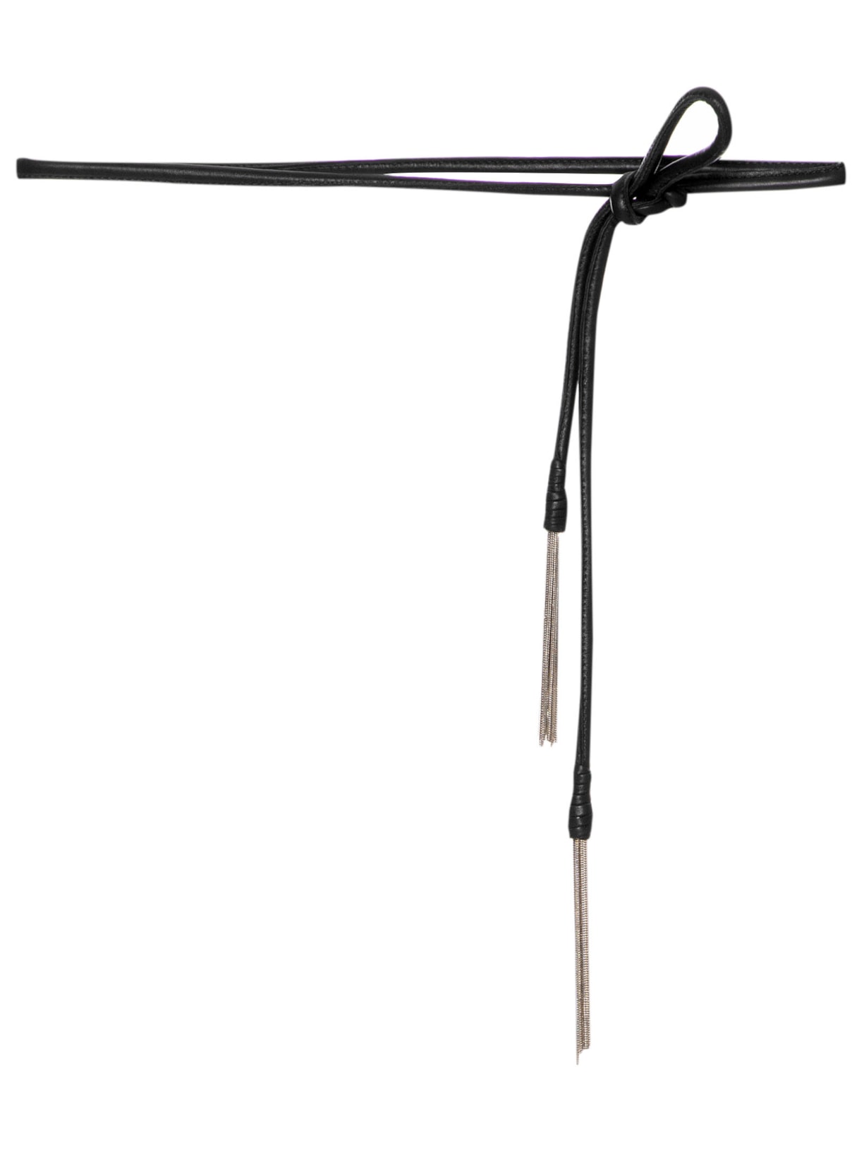 Cinto Feminino Cordão Couro - Preto