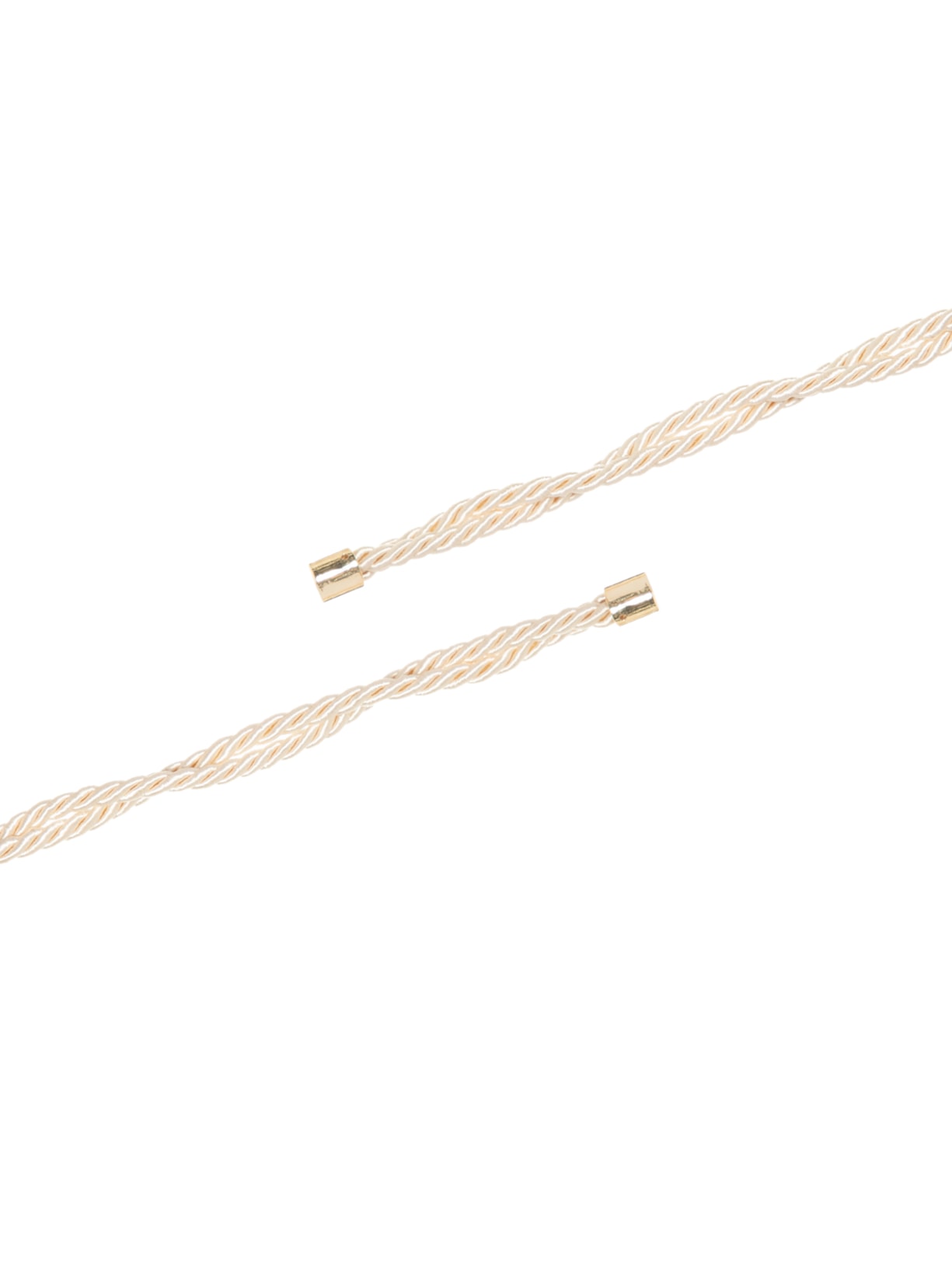 Cinto Feminino Cordão Natural Com Aviamentos Dourado '2Essential