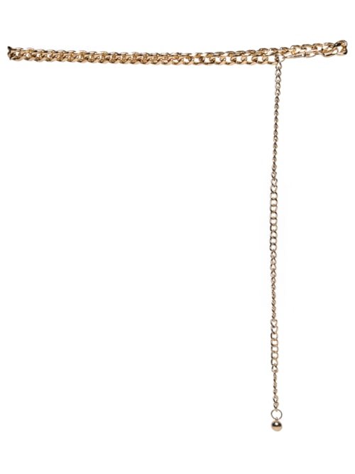 Cinto Feminino Corrente - Dourado