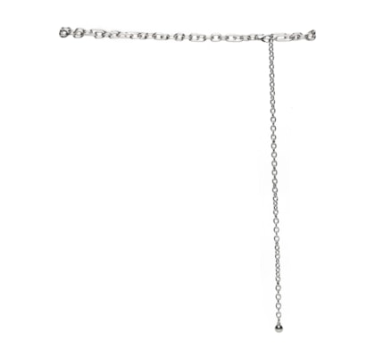 Cinto Feminino Corrente - Prateado