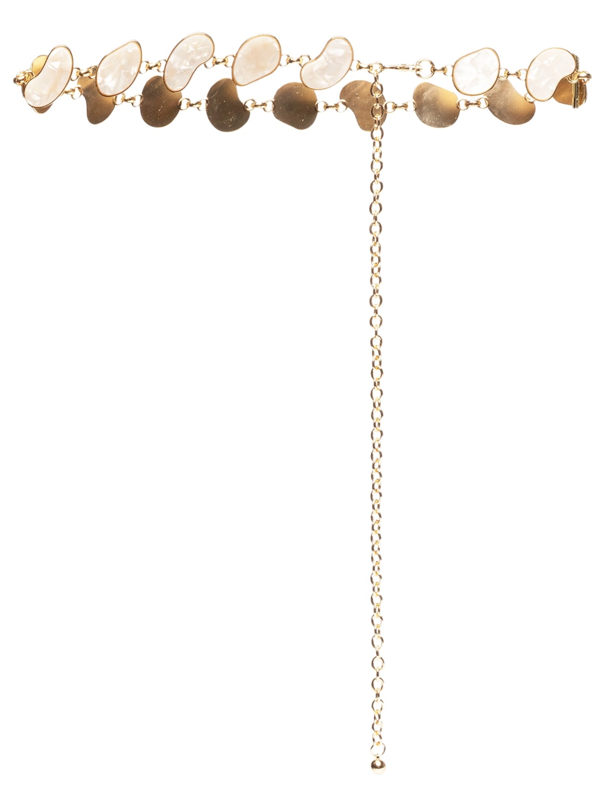 Cinto Feminino Corrente Resina Dourado Market 33