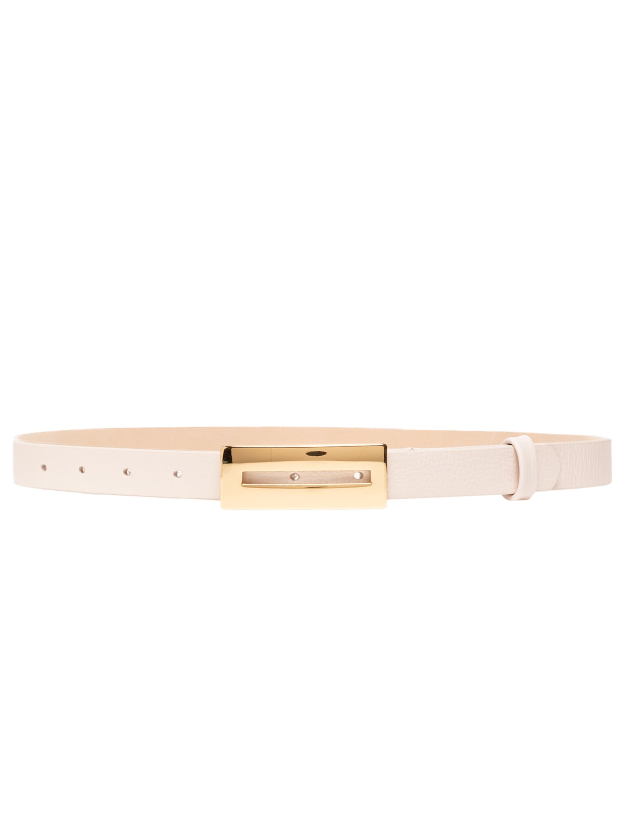 Cinto Feminino Couro Com Fivela Retangular Off White Market 33