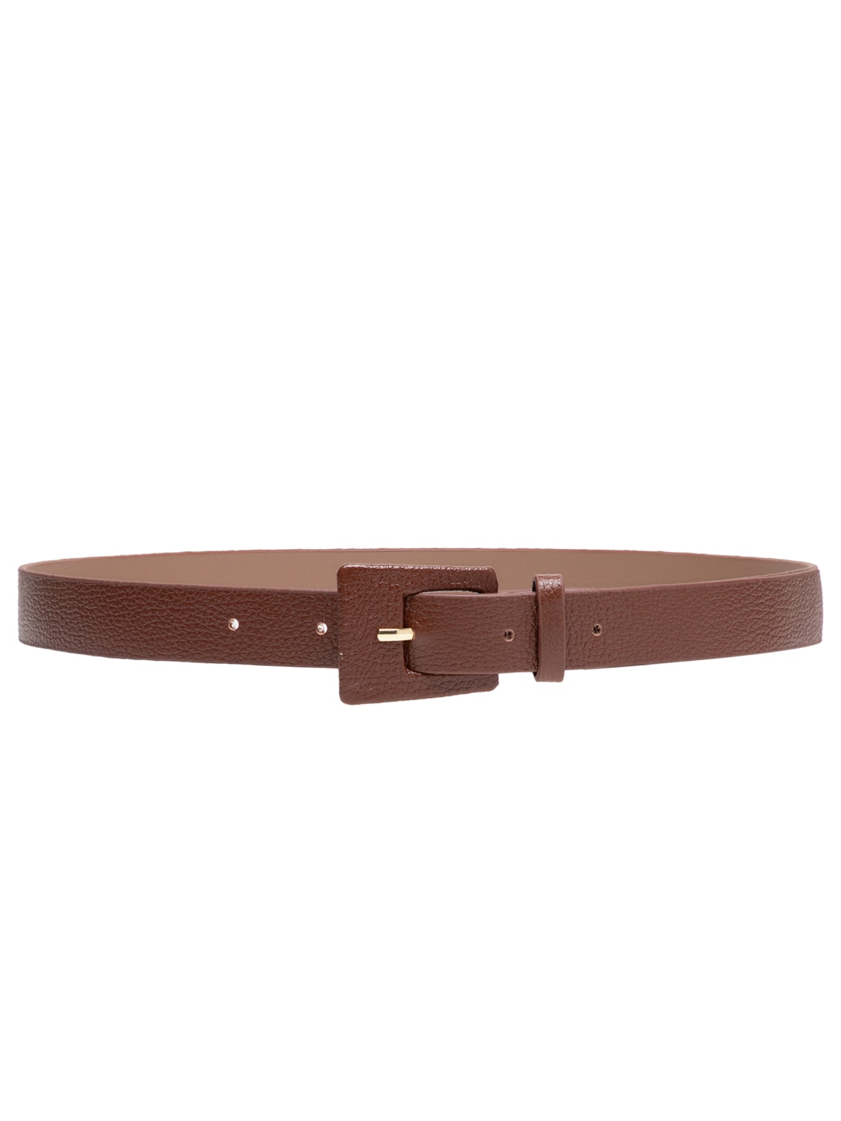 Cinto Feminino Couro Fino - Marrom