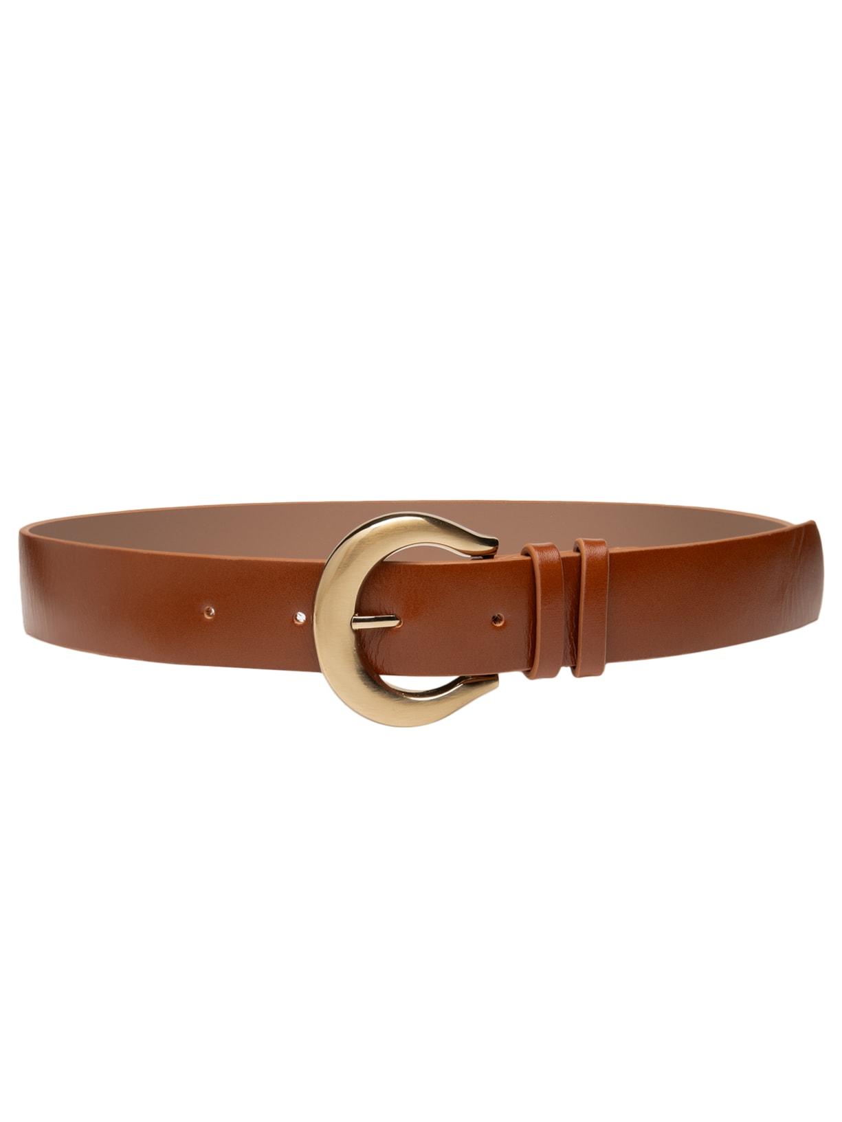 Cinto Feminino Couro Marrom Basiq