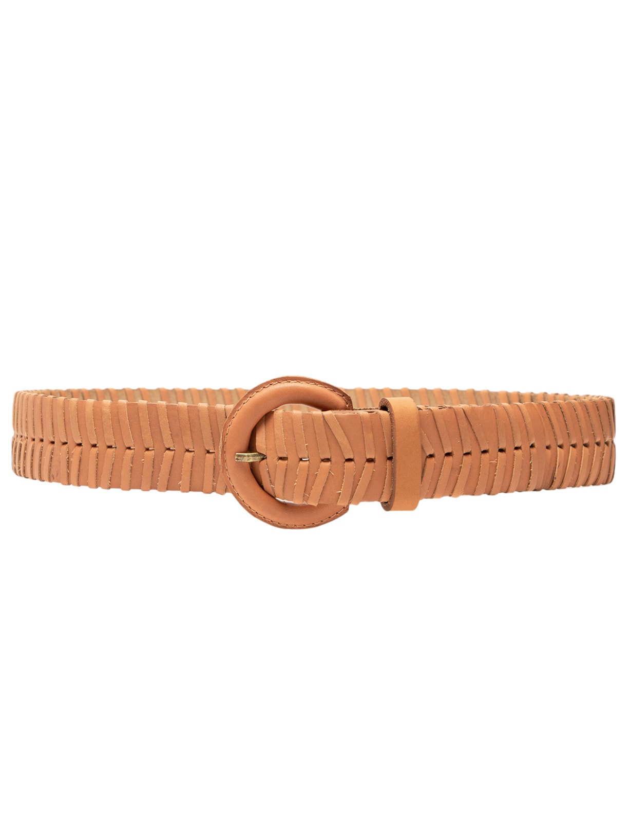 Cinto Feminino Couro Selaria - Marrom