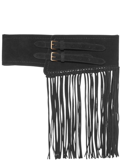 Cinto Feminino Craked - Preto