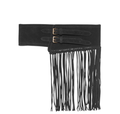 Cinto Feminino Craked - Preto