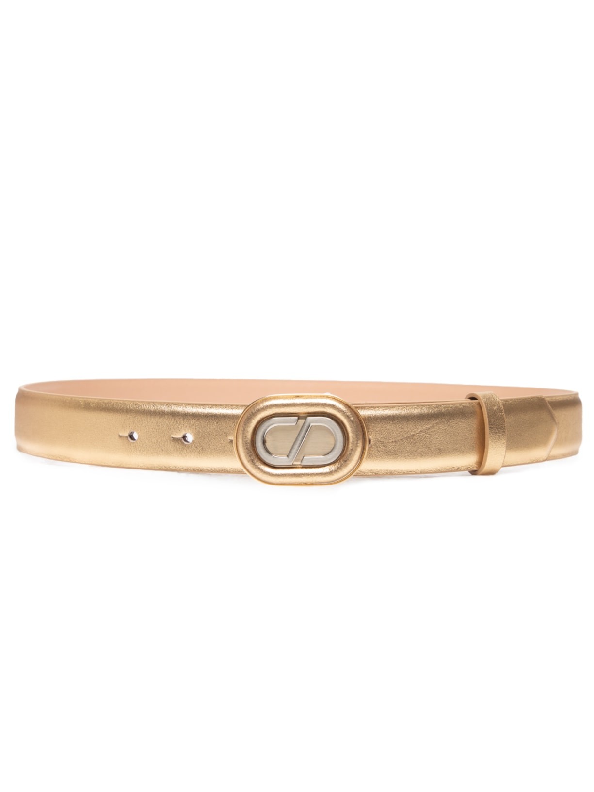Cinto Feminino Dazzle Couro - Dourado