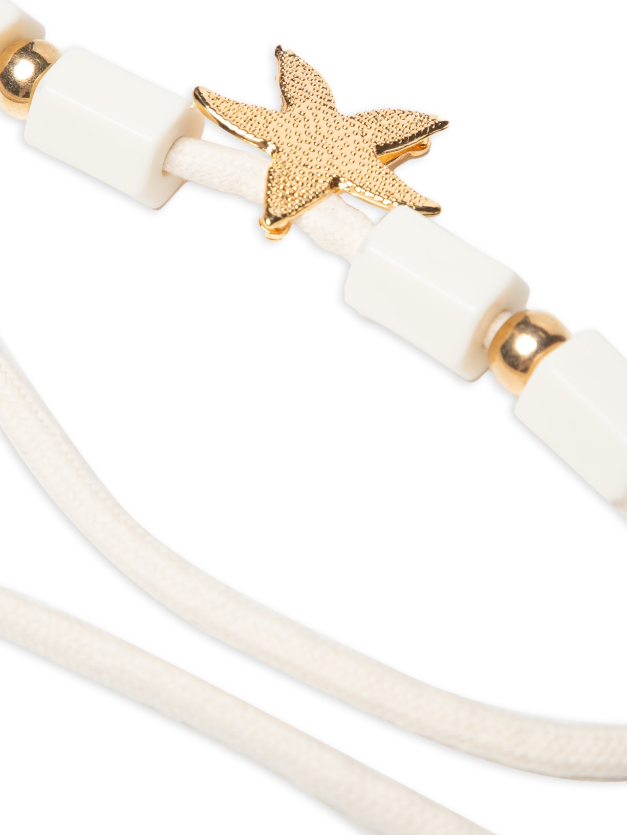 Cinto Feminino De Corda Com Pingente De Estrela E Pedras Off White  Market 33