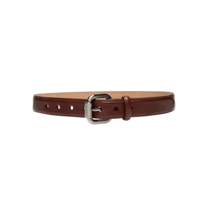 Cinto Feminino De Couro Hiper  Bold - Marrom