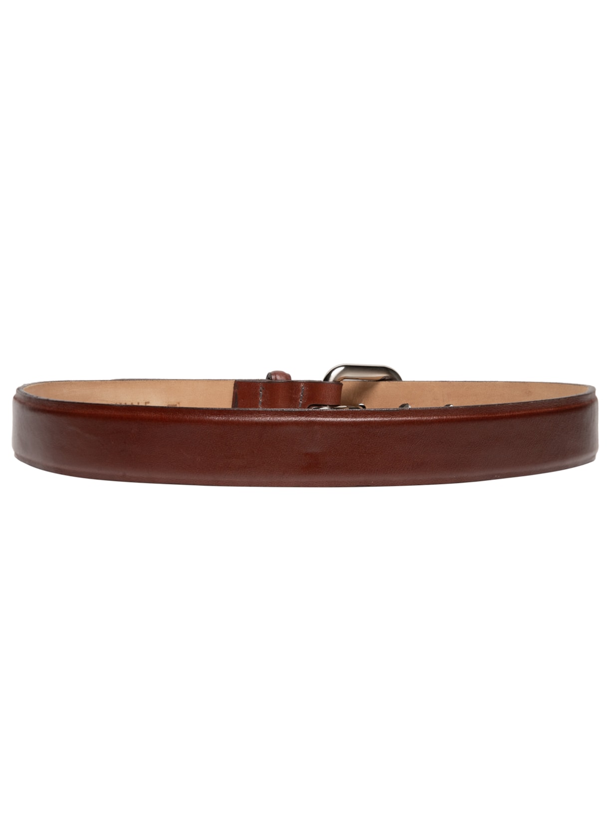 Cinto Feminino De Couro Hiper  Bold Marrom Animale