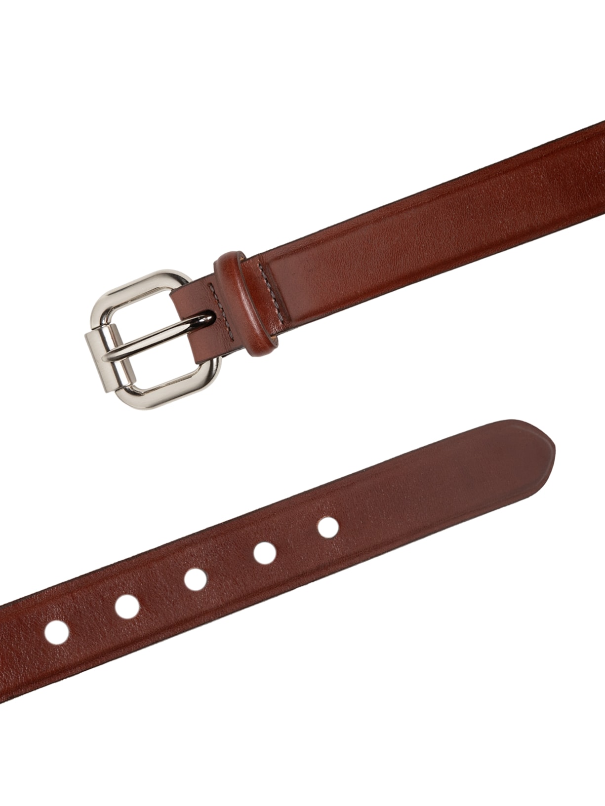 Cinto Feminino De Couro Hiper  Bold Marrom Animale