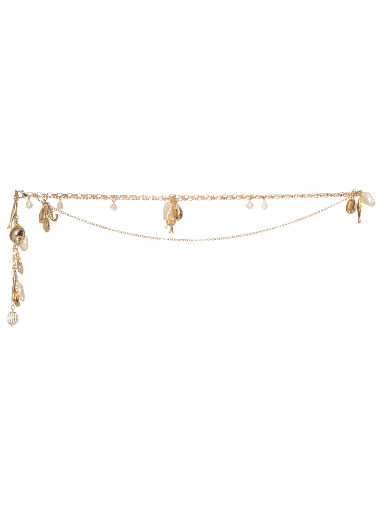 Cinto Feminino De Metal Mar Aberto Dourado Animale