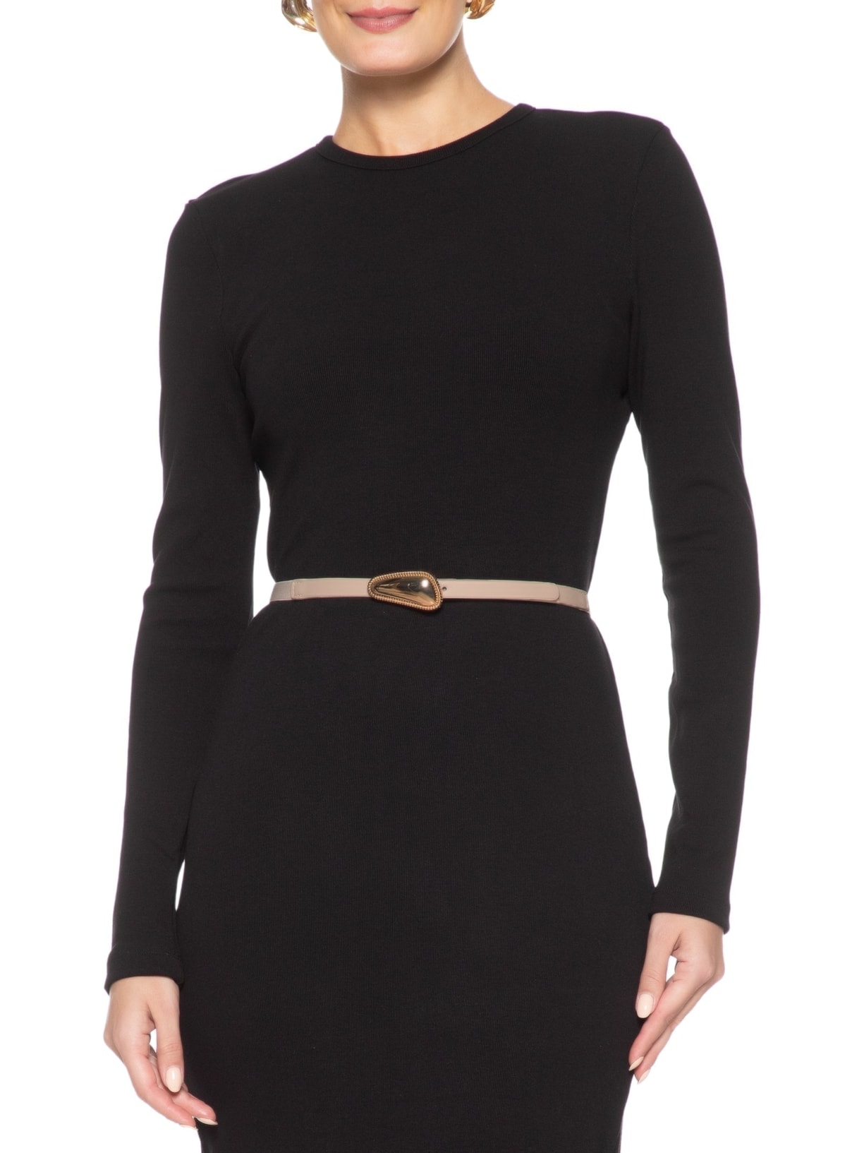 Cinto Feminino Elástico Com Fivela Orgânica Off White Market 33