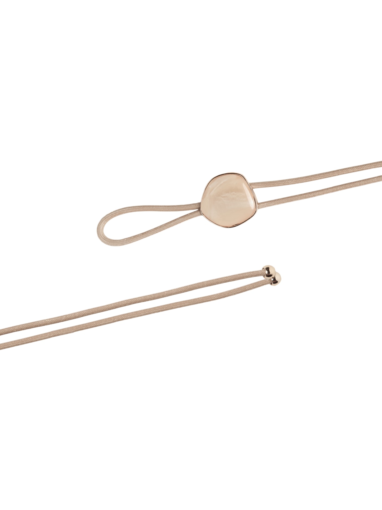 Cinto Feminino Em Corda Com Pedra Bege Market 33