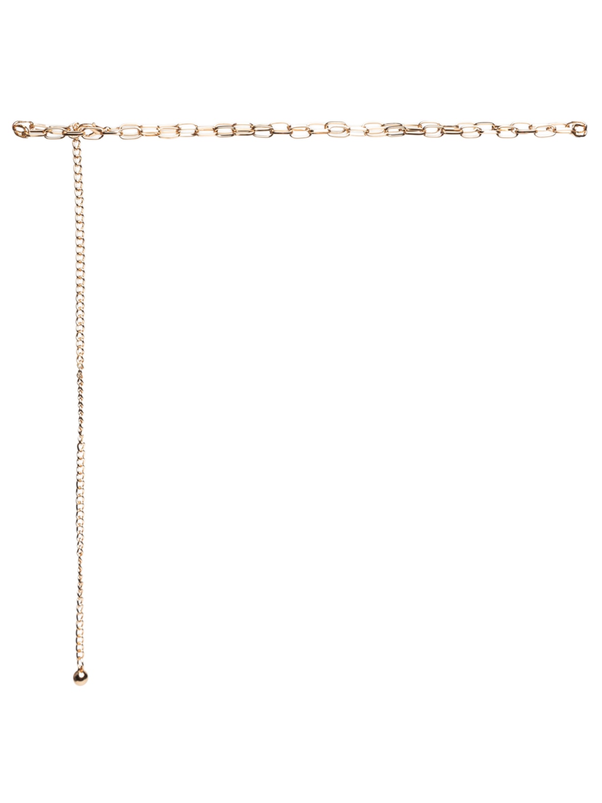 Cinto Feminino Em Corrente Dourado Market 33
