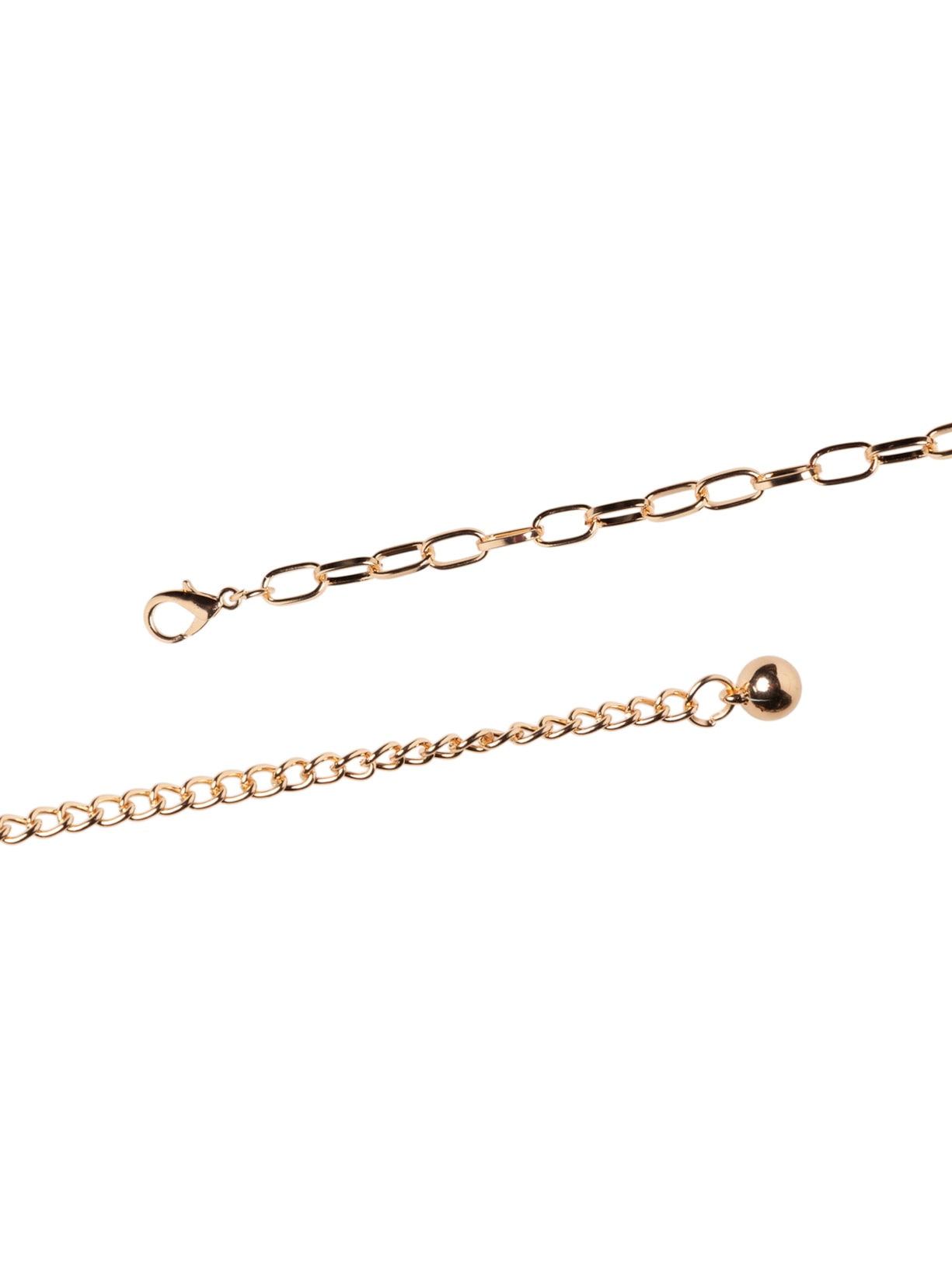 Cinto Feminino Em Corrente Dourado Market 33