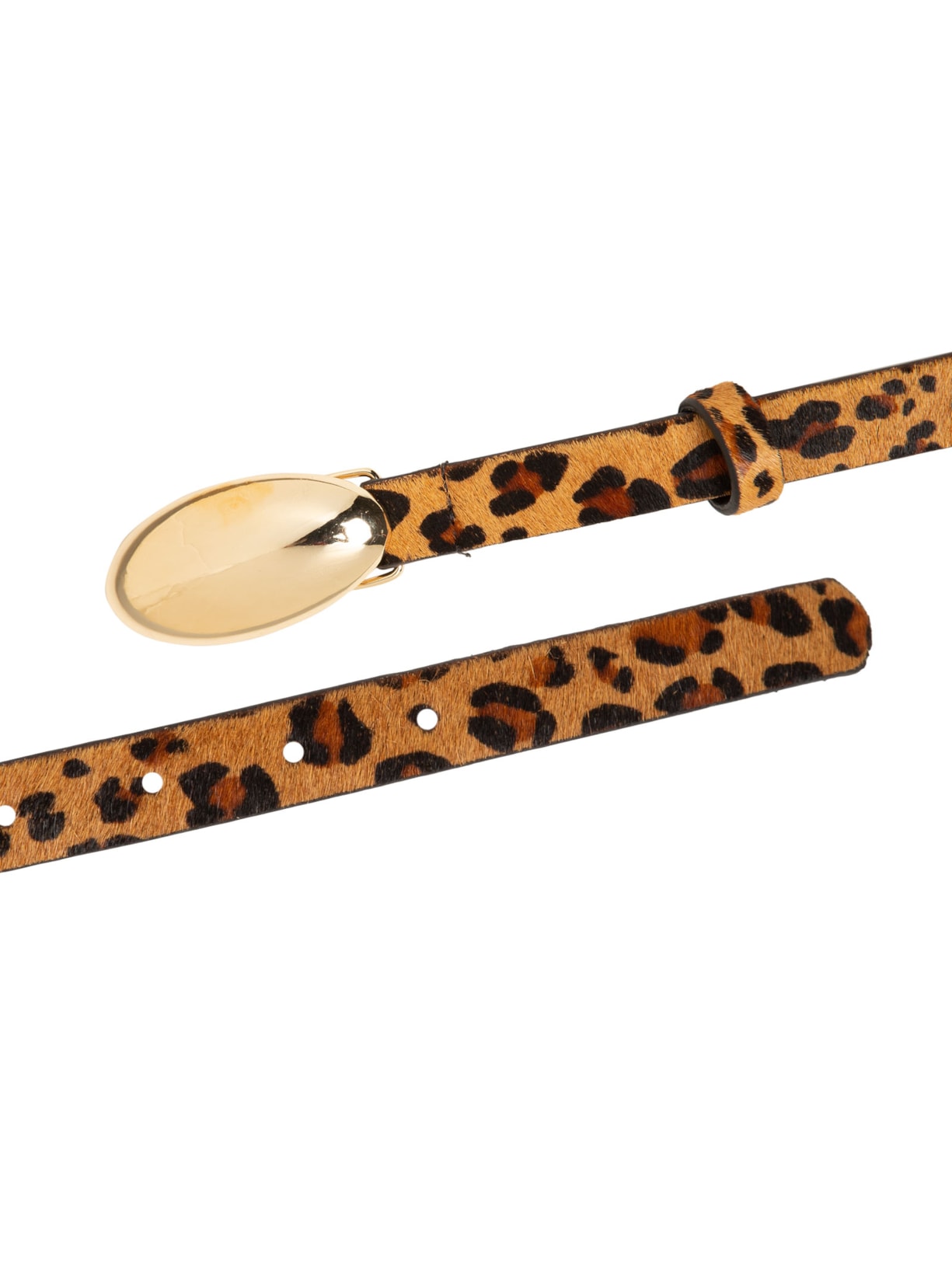 Cinto Feminino Em Couro Animal Print Market 33