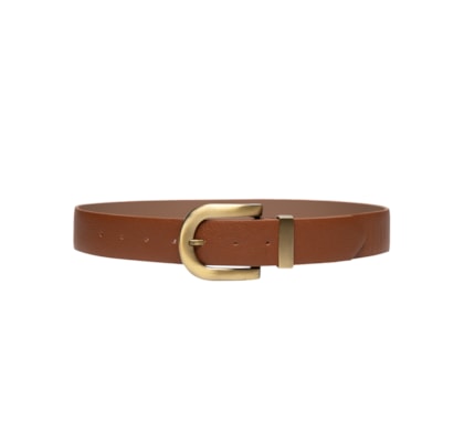 Cinto Feminino Em Couro Camurça - Marrom