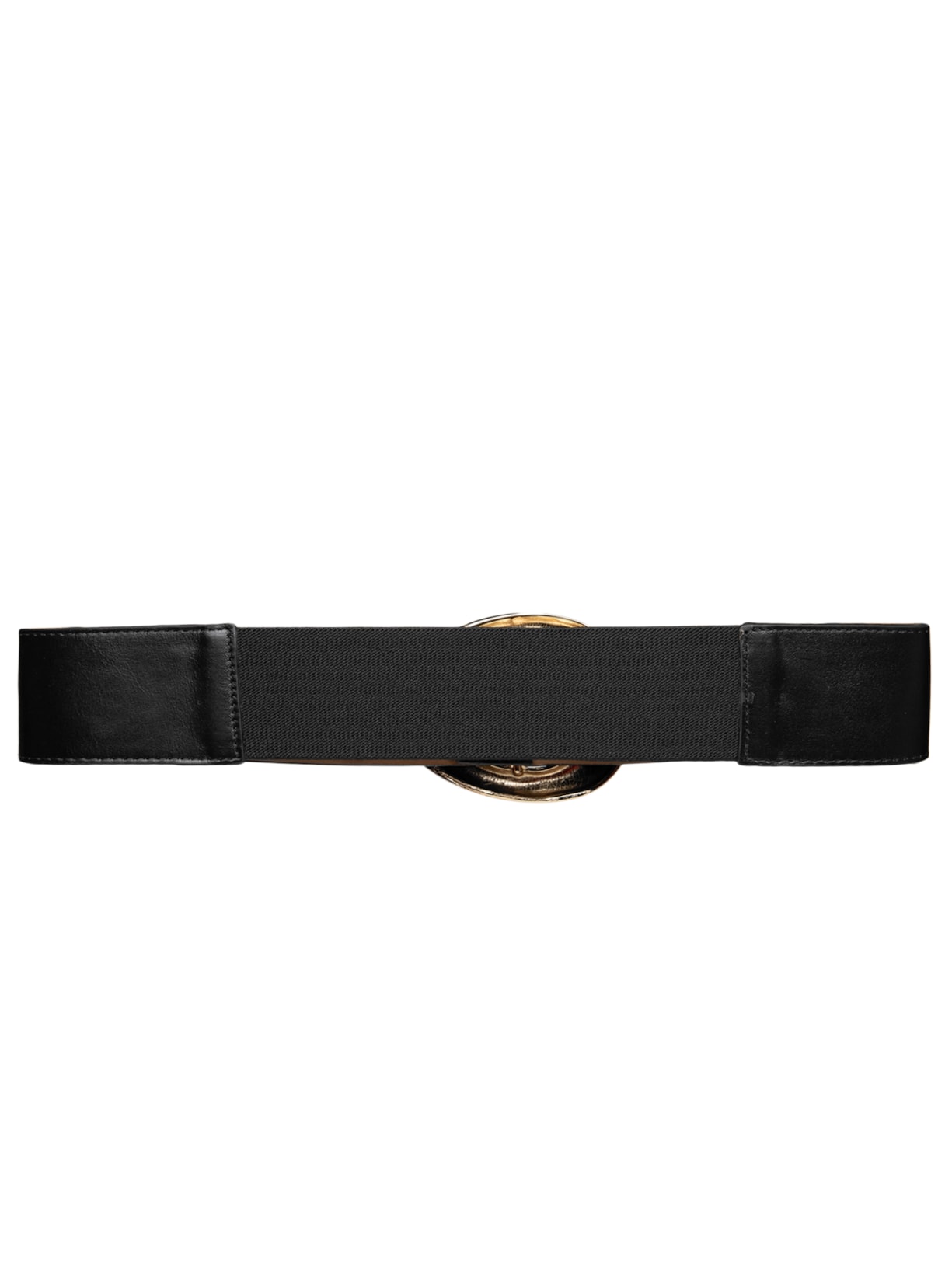 Cinto Feminino Em Couro Com Elástico – Preto Market 33