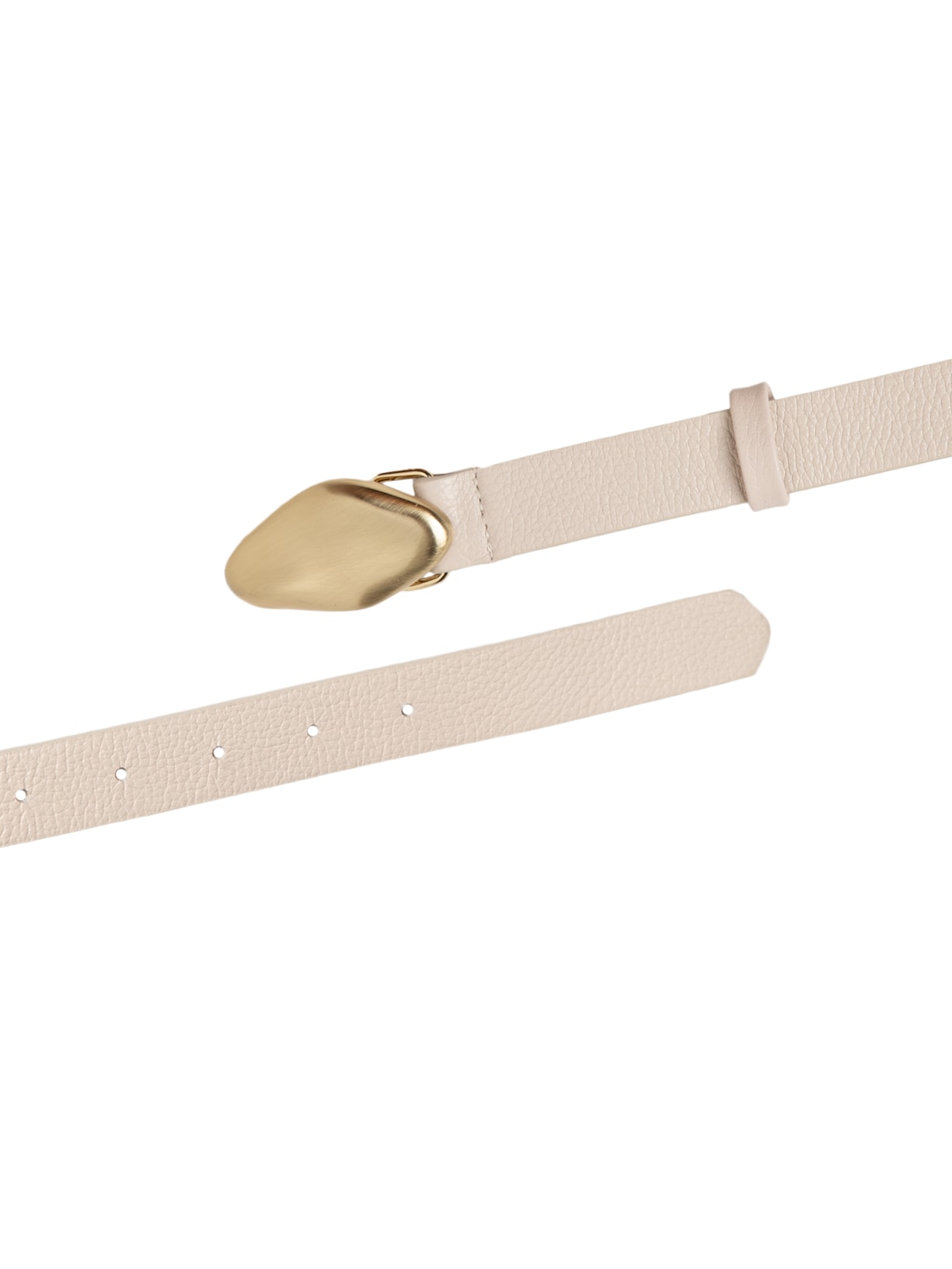 Cinto Feminino Em Couro Com Fivela Orgânica Off White Market 33