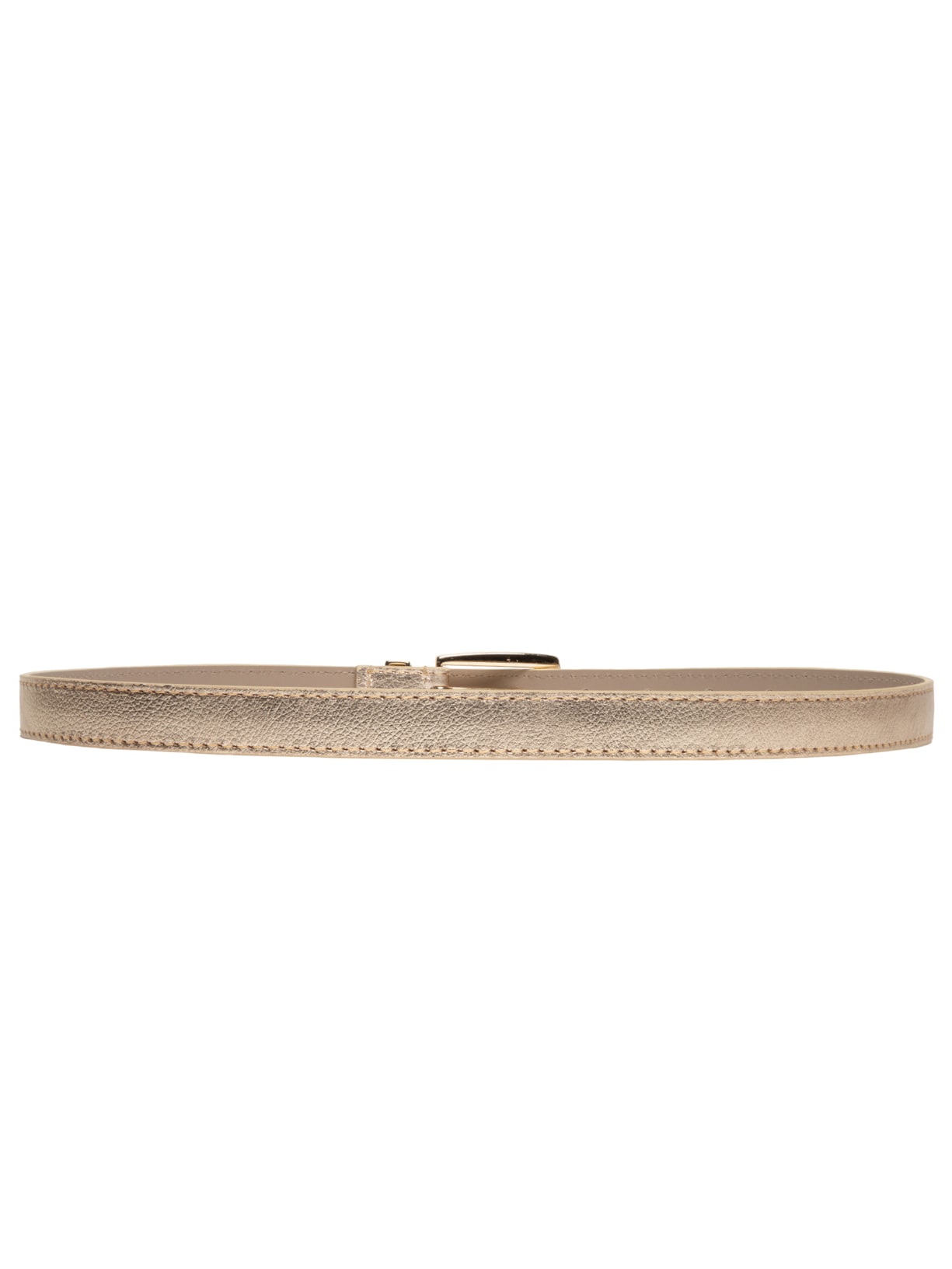 Cinto Feminino Em Couro Com Fivela Ouro Velho Dourado Market 33