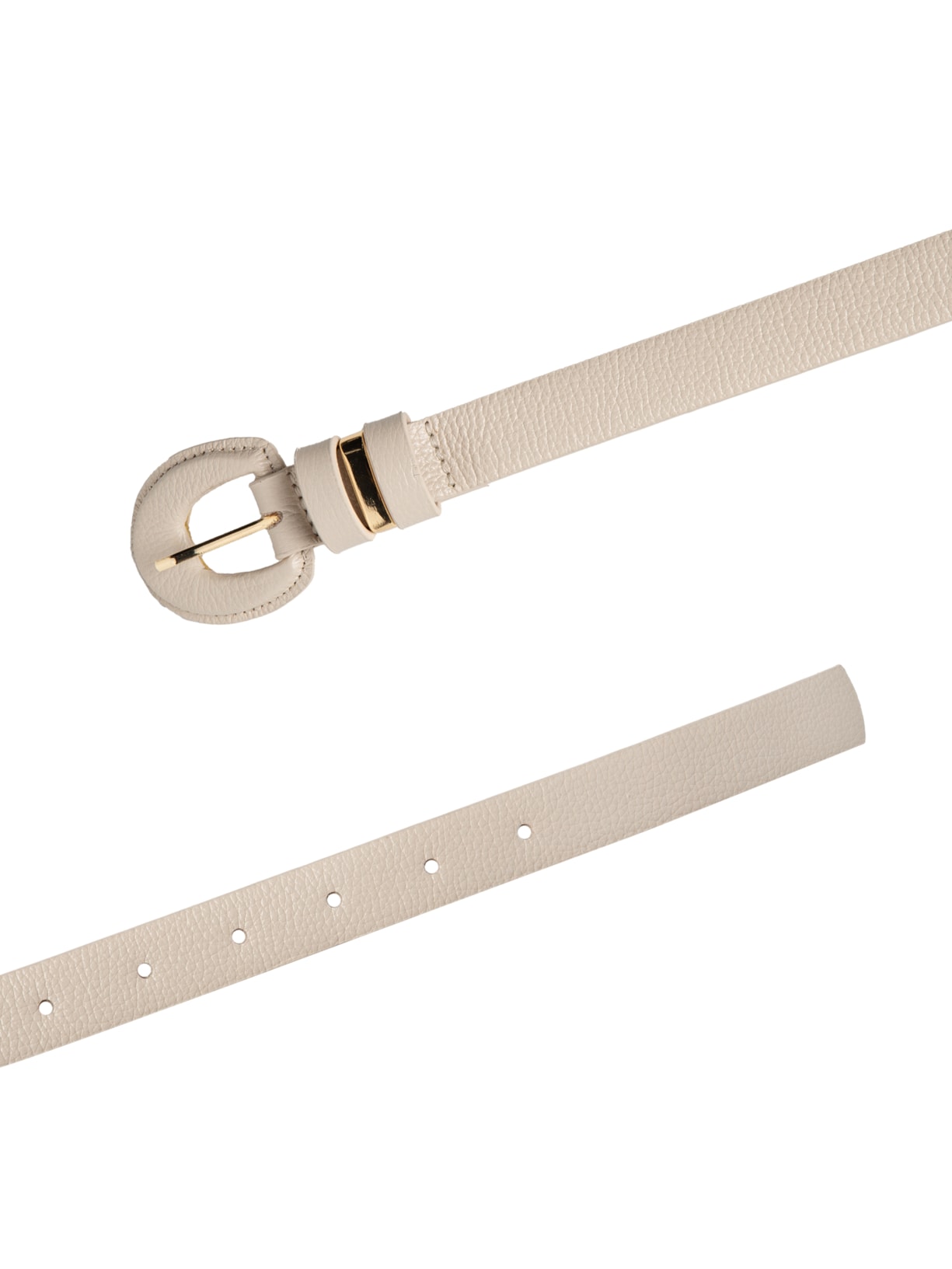 Cinto Feminino Em Couro Com Fivela Oval Encapada Off White Market 33