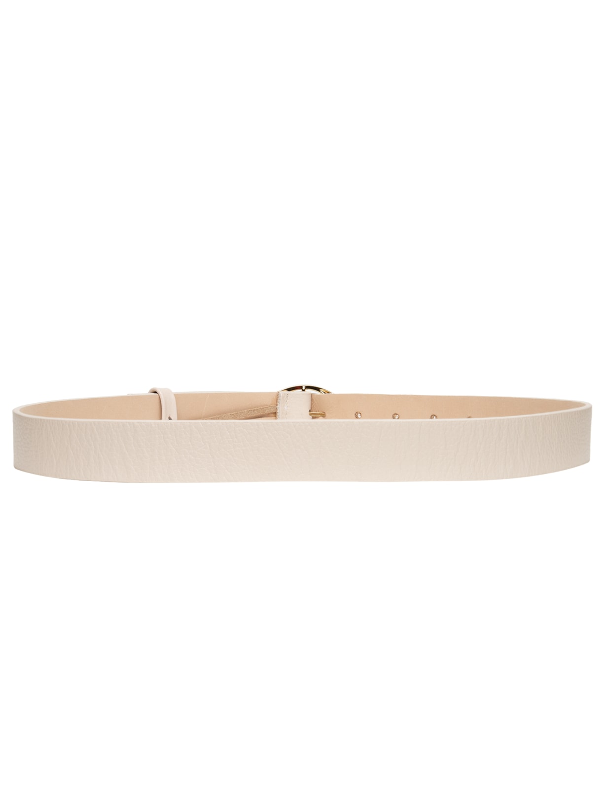 Cinto Feminino Em Couro Com Fivela Oval Off White Market 33