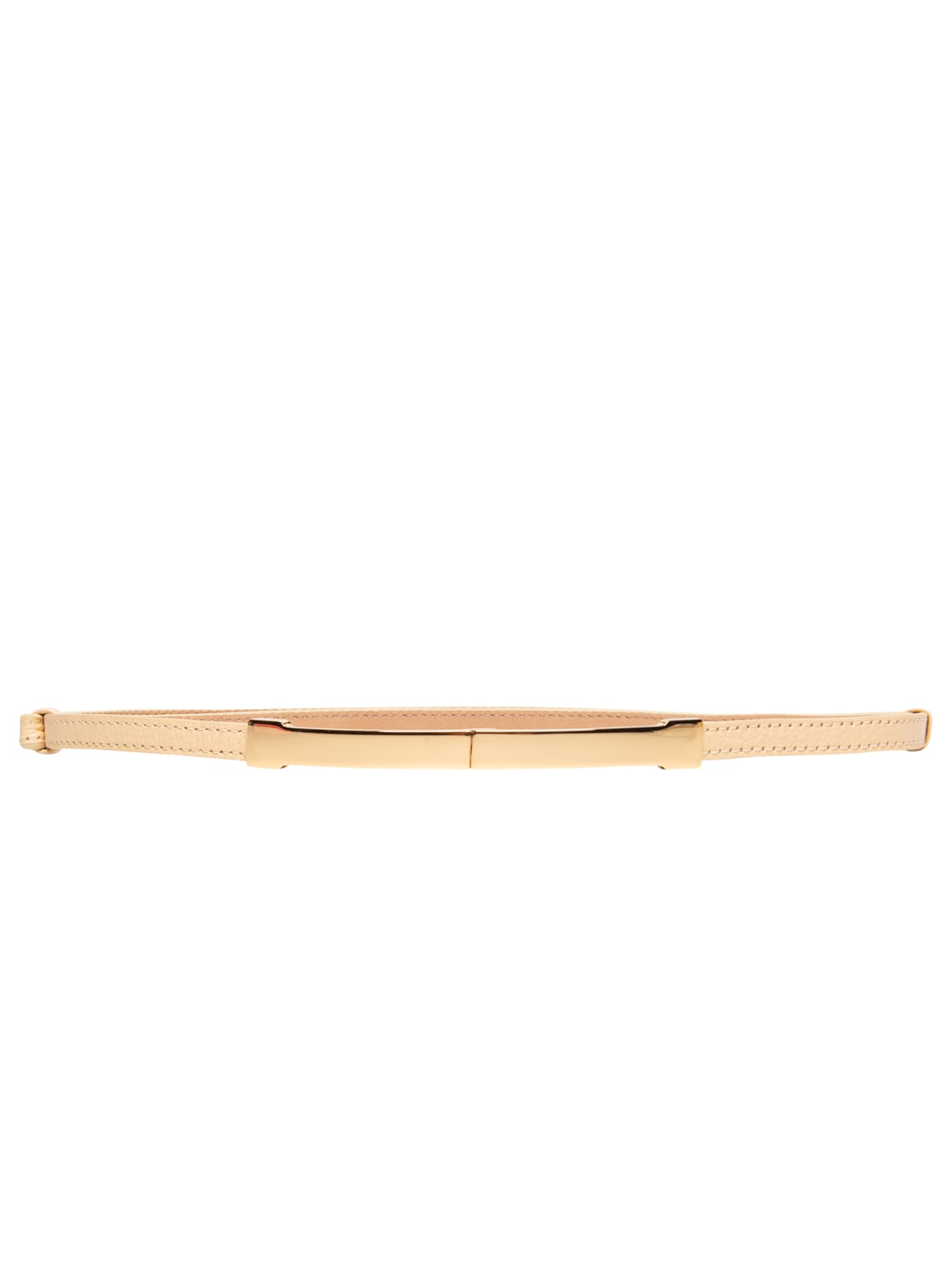Cinto Feminino Em Couro Com Fivela Retangular Amarelo Market 33