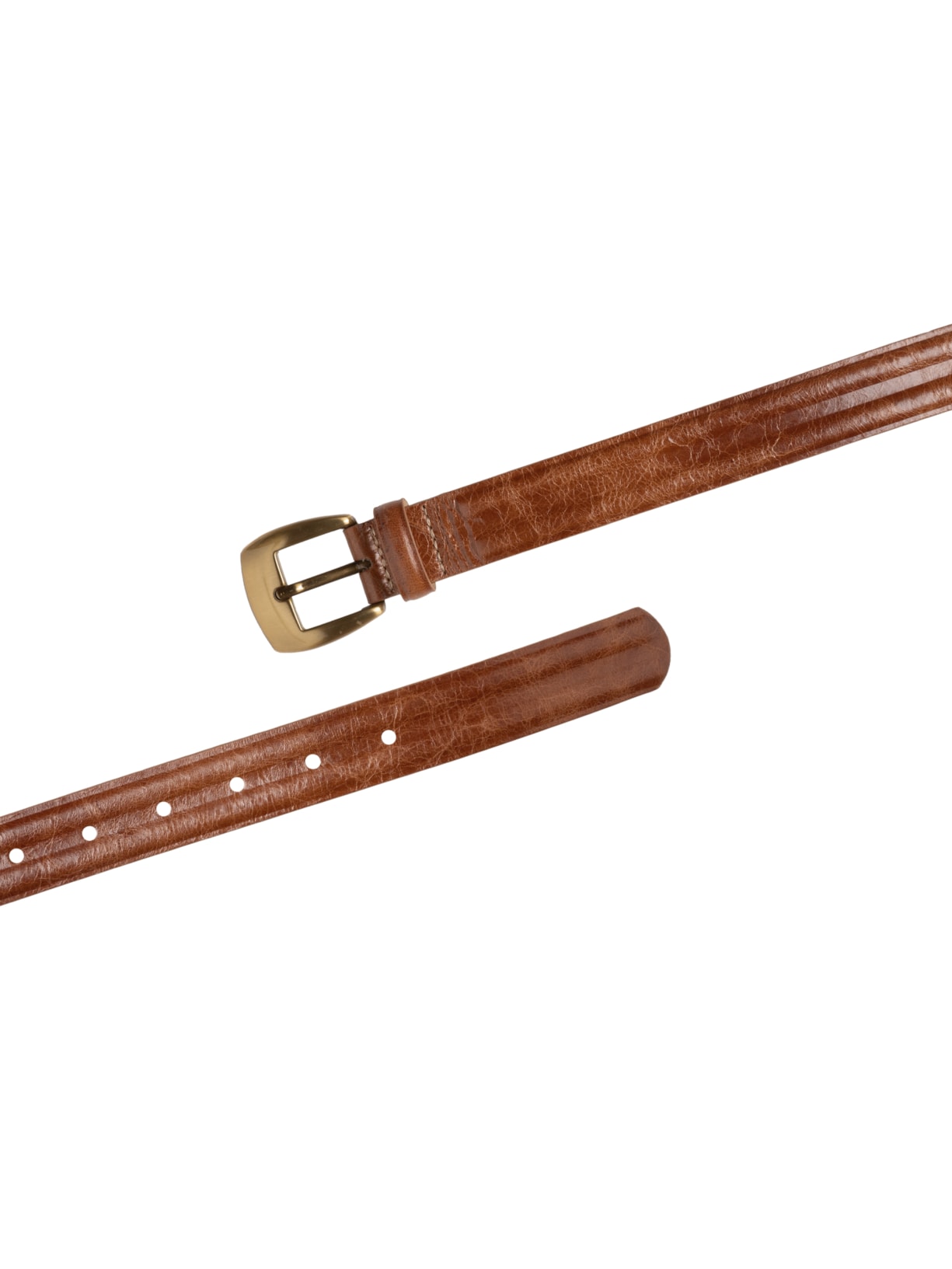 Cinto Feminino Em Couro Marrom Market 33