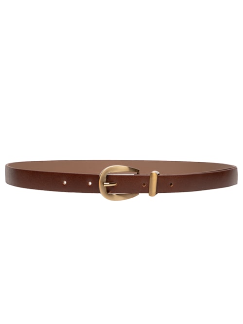 Cinto Feminino Em Couro - Marrom