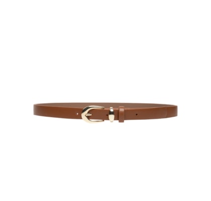 Cinto Feminino Em Couro - Marrom