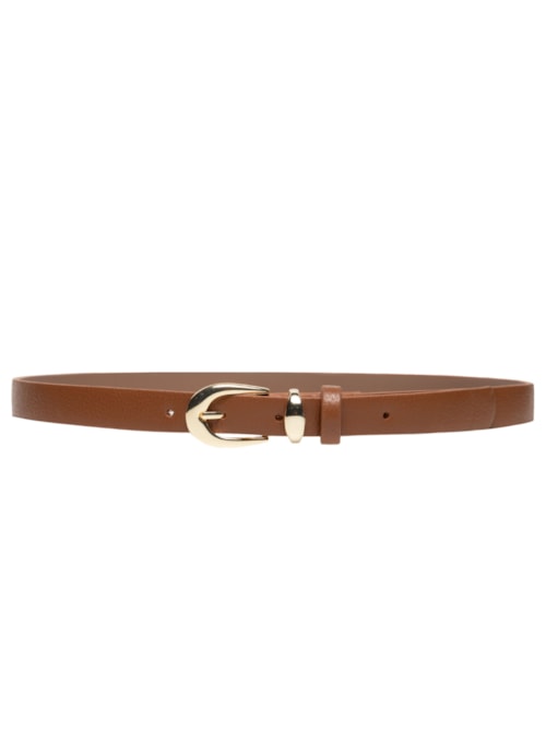 Cinto Feminino Em Couro - Marrom