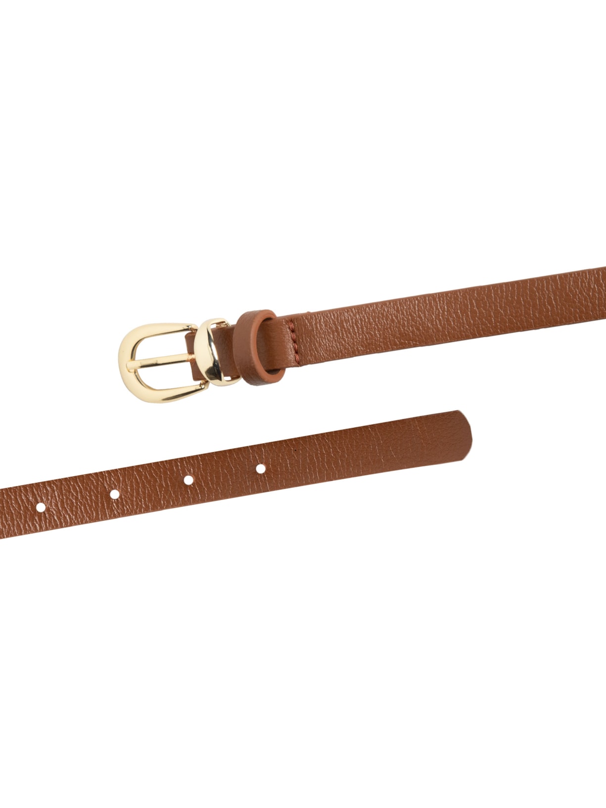 Cinto Feminino Em Couro Marrom Market 33