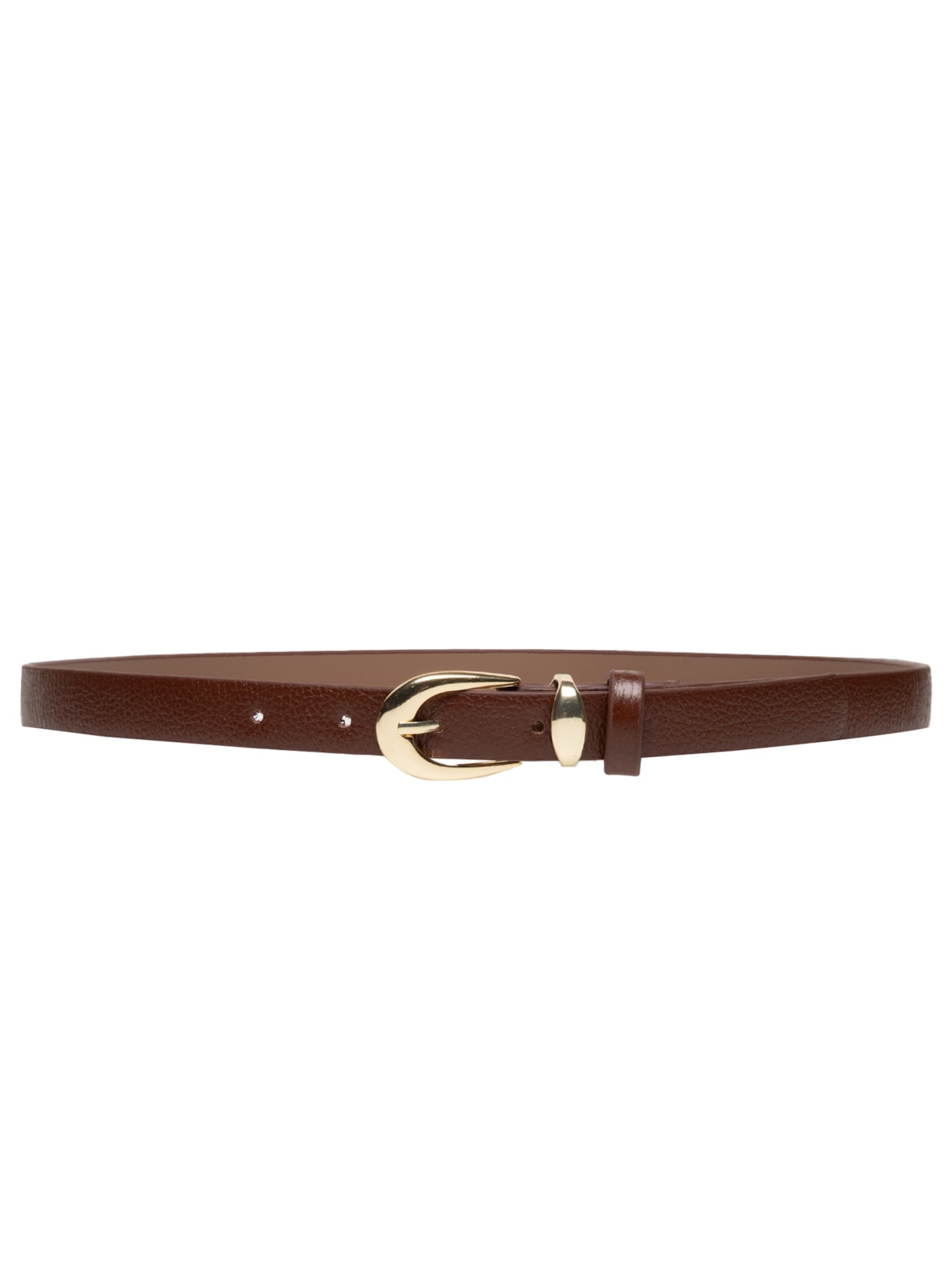 Cinto Feminino Em Couro Marrom Market 33
