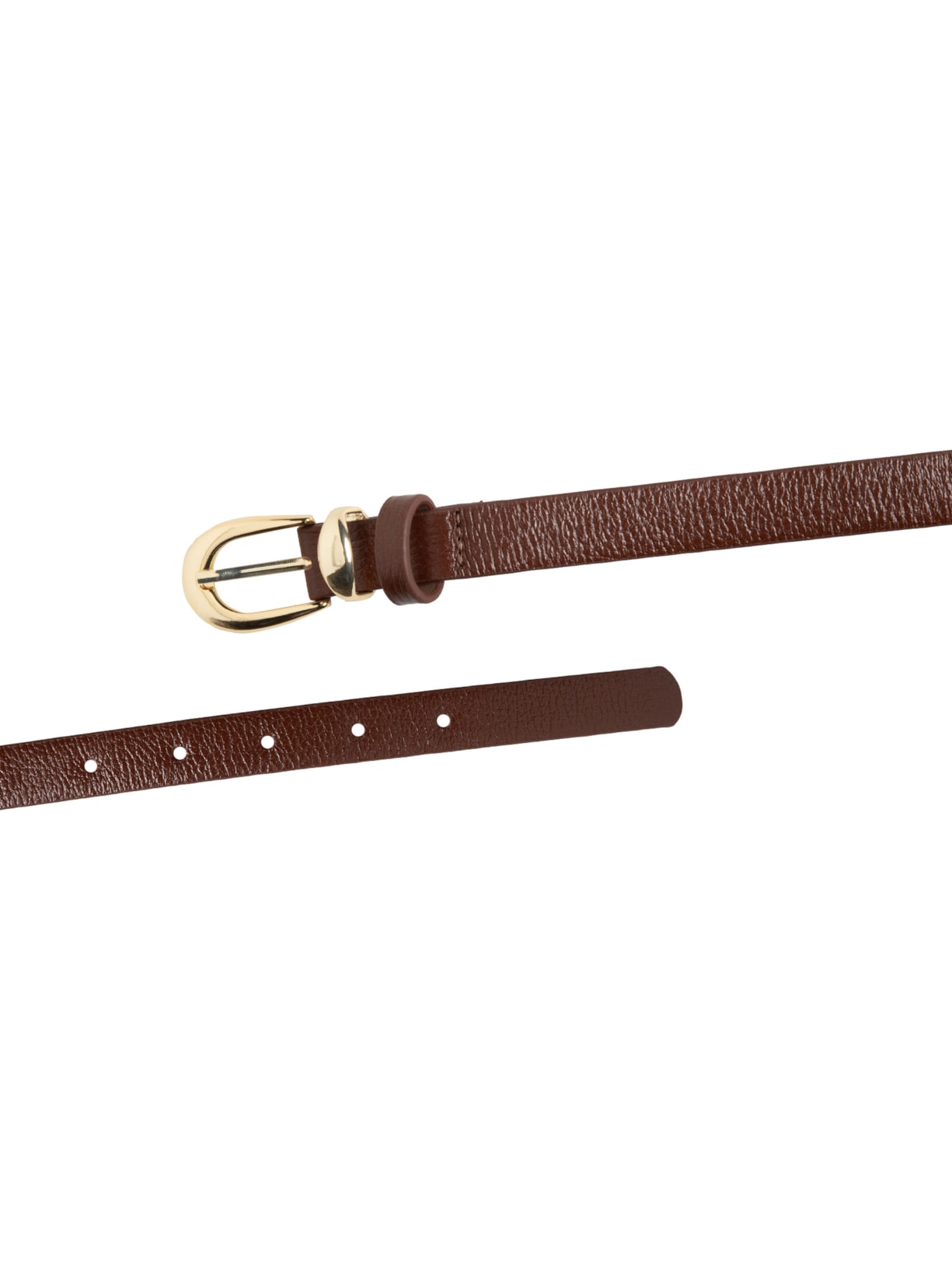 Cinto Feminino Em Couro Marrom Market 33
