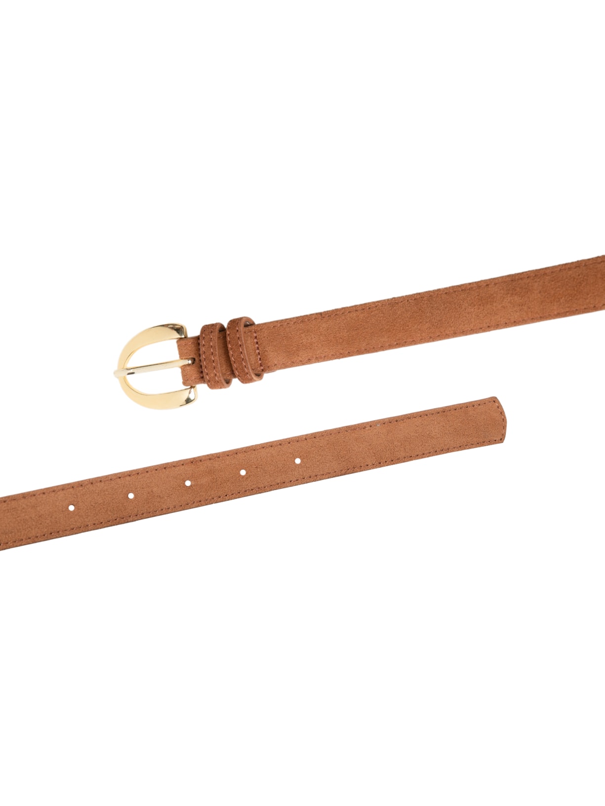 Cinto Feminino Em Couro Marrom Market 33