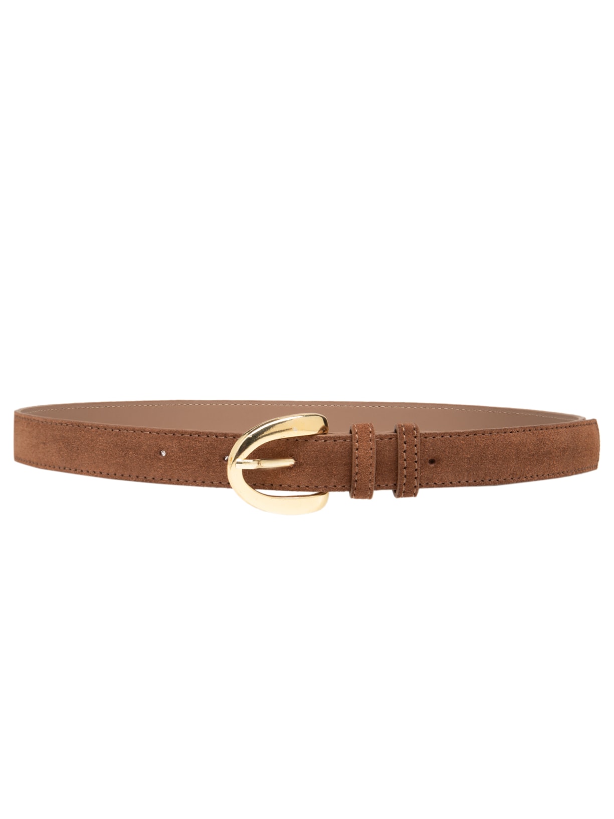 Cinto Feminino Em Couro Marrom Market 33