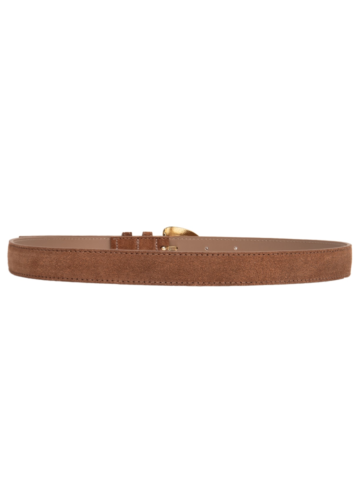 Cinto Feminino Em Couro Marrom Market 33
