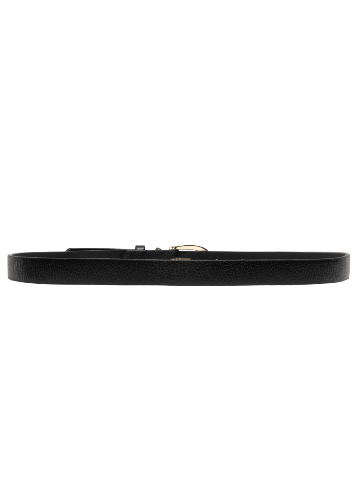 Cinto Feminino Em Couro Preto Market 33