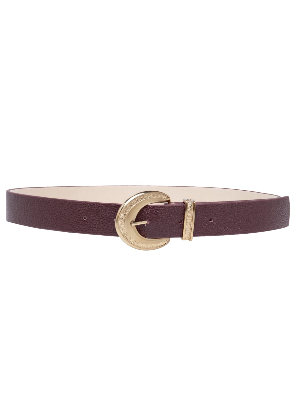 Cinto Feminino Em Couro – Vermelho Market 33