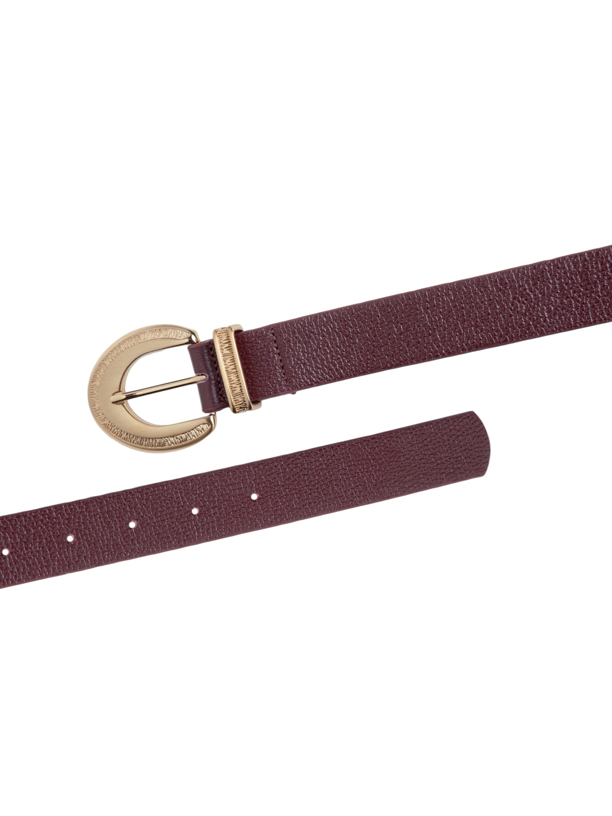 Cinto Feminino Em Couro – Vermelho Market 33