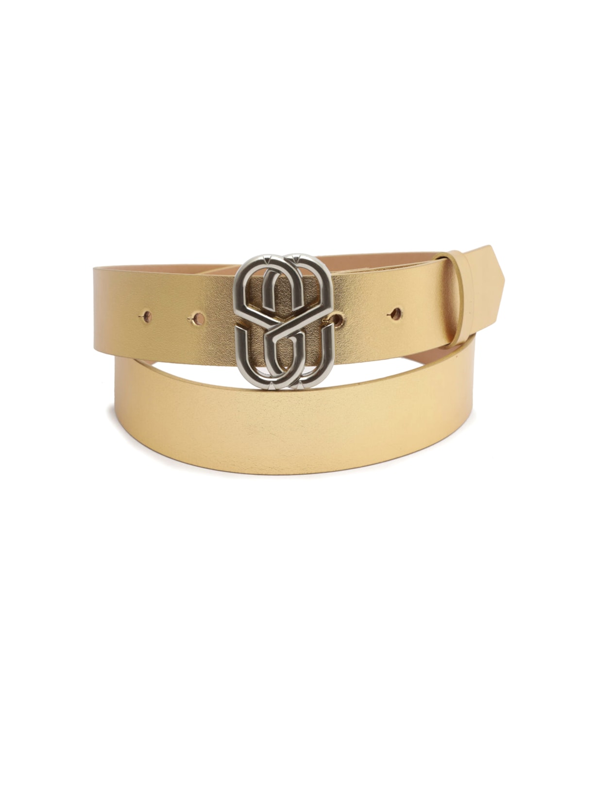 Cinto Feminino Emblem Dourado Schutz