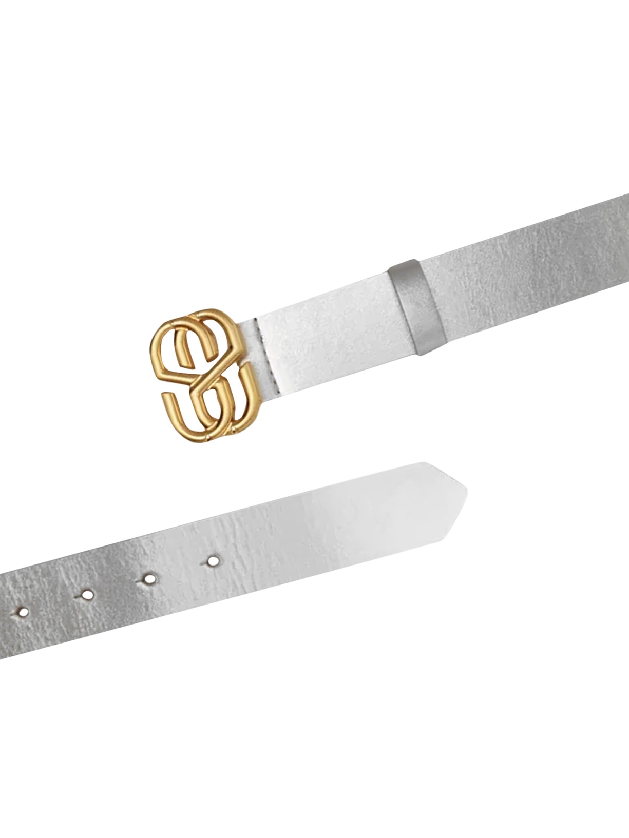 Cinto Feminino Emblem Prata Schutz